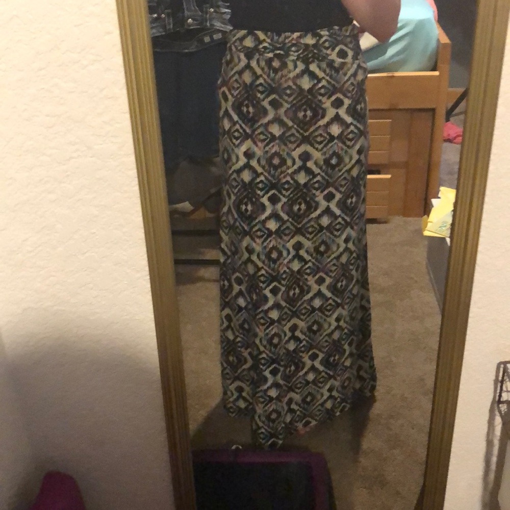 Hot Kiss floor length skirt
